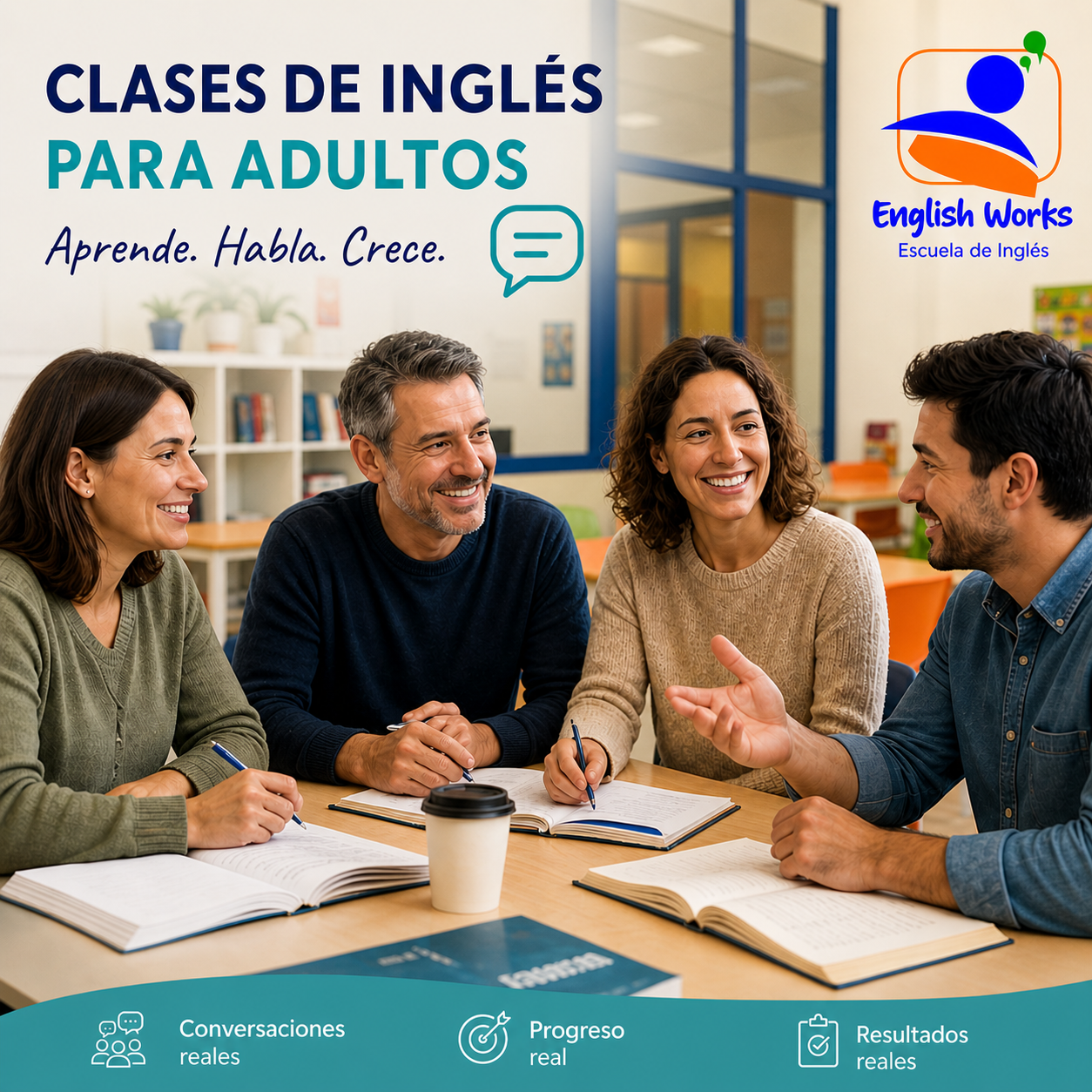 Clases de inglés para adultos