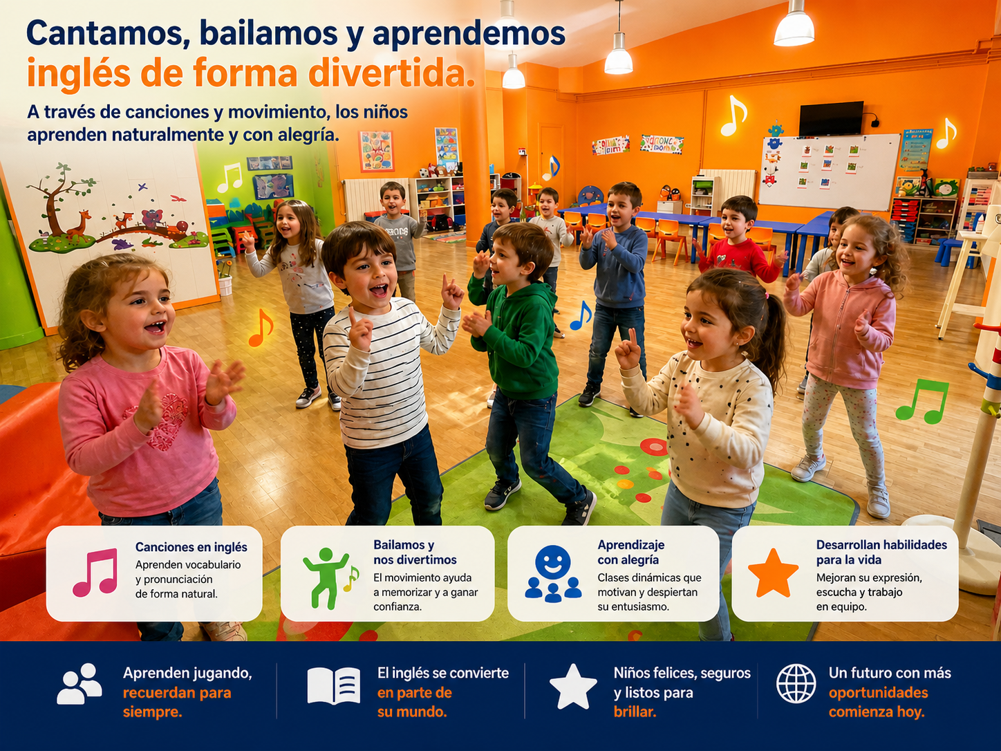 Little English Works jugando en inglés