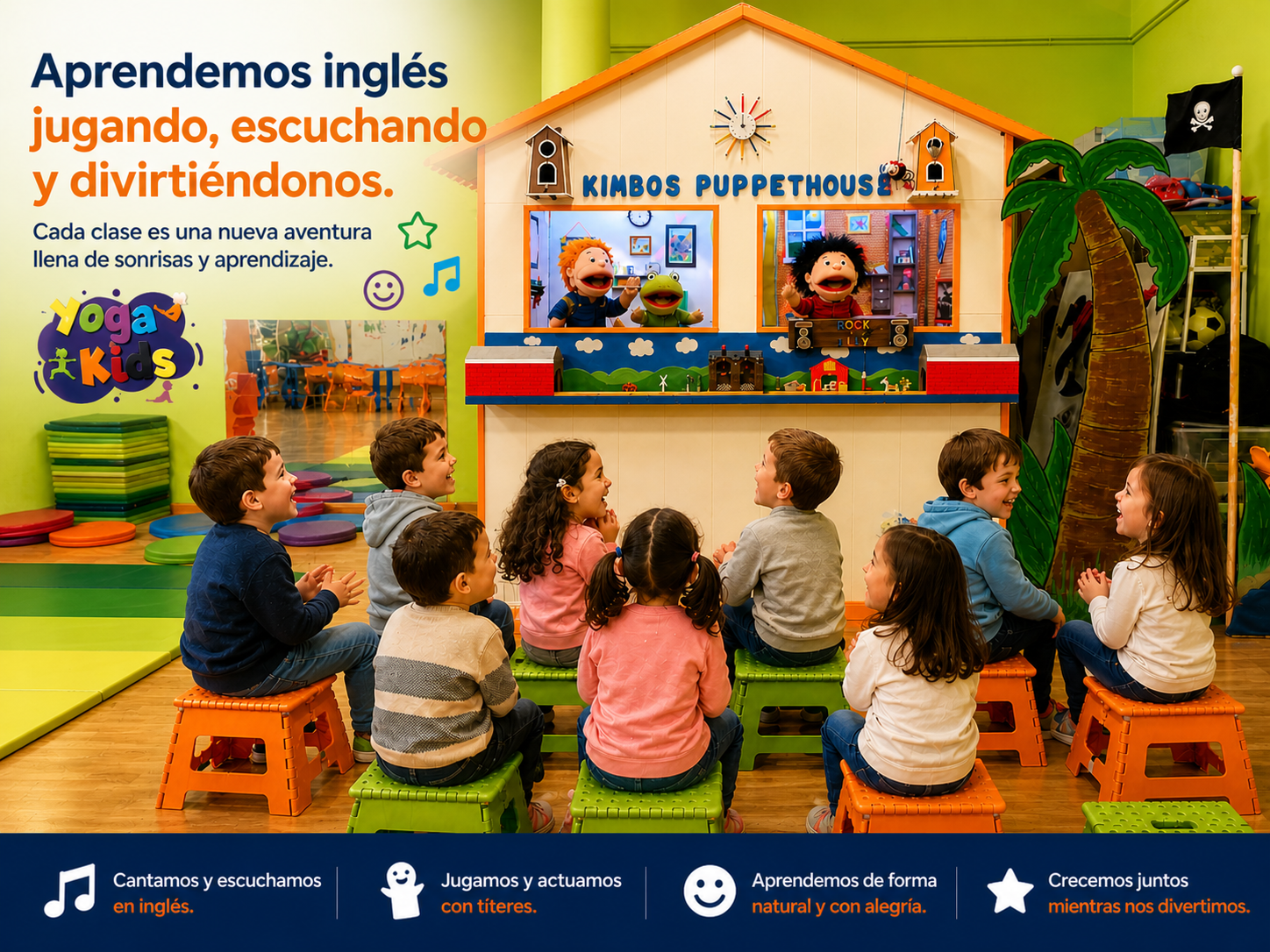 Little English Works canciones y movimiento